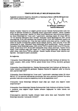 CHP - T&uuml;rkiye B&uuml;y&uuml;k Millet Meclisi