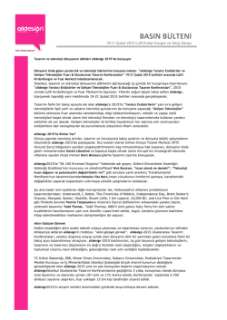 Tasarım ve teknoloji d&uuml;nyasının d&acirc;hileri
