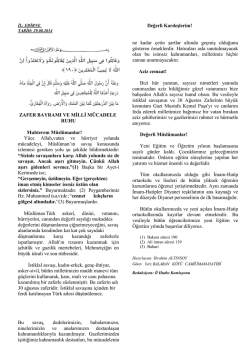 Muhterem M&uuml;sl&uuml;manlar