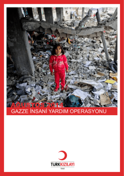 AĞUSTOS 2014 - T&uuml;rk Kızılayı