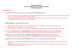 sakarya &uuml;niversitesi 2014-2015 eğitim-&ouml;ğretim yılı lisans programları