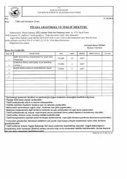 Hasta=İSA TAŞDEMİR - Van B&ouml;lge Eğitim ve Araştırma Hastanesi