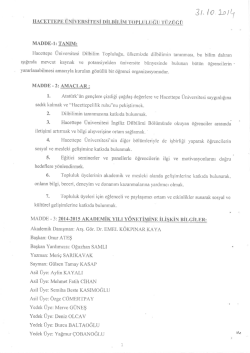 amaa/L, - Hacettepe &Uuml;niversitesi