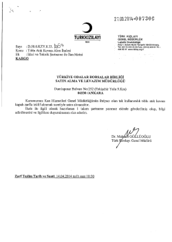 EK - Gebze Ticaret Odası