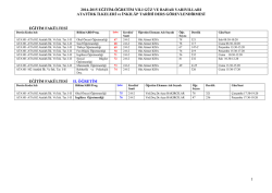 ATAT&Uuml;RK İLKELERİ ve İNKILAP TARİHİ DERS