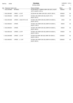 ihtiya&ccedil; listesi