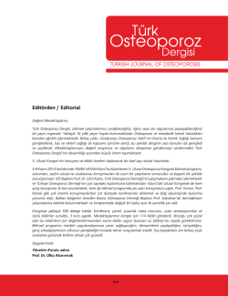 Edit&ouml;rden / Editorial