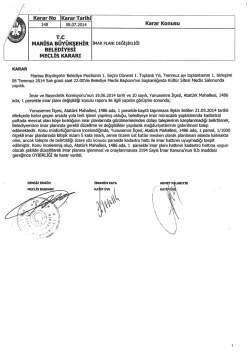 Tıklayınız. E - Manisa Belediyesi