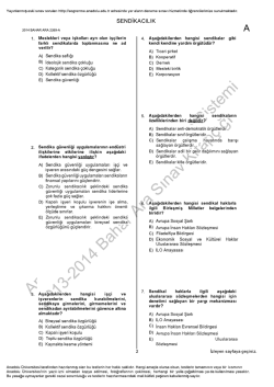 2014 Ara Sınav İNDİR - Uzman Kariyer Yayınları