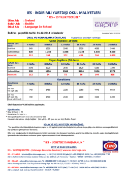 LANGUAGE IN SCHOOL-Dublin - Ies