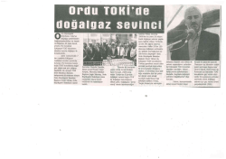 27 Haziran 2014 - (Ordu) (Giresun)