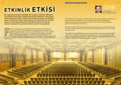 Simge- Etkinlik etkisi