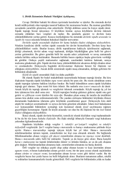 &Ccedil;ift Numaralı &Ouml;ğrenciler