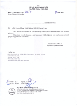 İlgili yazı ve eki i&ccedil;in tıklayınız. - Dinar İl&ccedil;e Milli Eğitim M&uuml;d&uuml;rl&uuml;ğ&uuml;