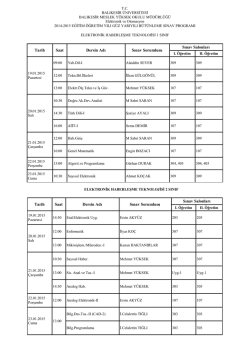 elektronik haberleşme teknolojisi