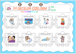 İYİ GECELER &Ccedil;İZELGEM