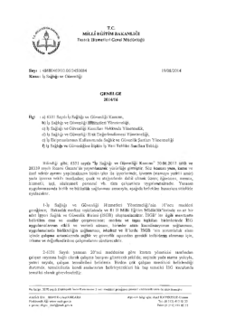 T .C . M İLL&Icirc; EĞİTİM BAKANLIĞI D estek H izm etleri G enel M