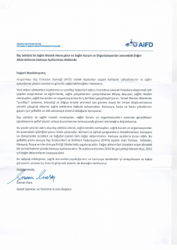İla&ccedil; Sekt&ouml;r&uuml; ile Sağlık Meslek Mensupları ve Sağlık Kurum ve