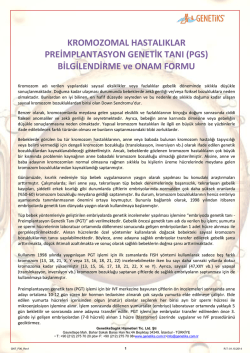 onam formu - Preimplantasyon Genetik Tanı (PGT)