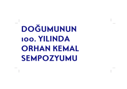 DoĞuMuNuN - Mimar Sinan G&uuml;zel Sanatlar &Uuml;niversitesi