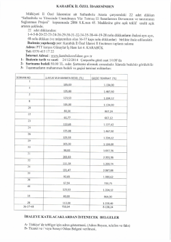 Y&uuml;klemek İ&ccedil;in Tıklayınız - TC Karab&uuml;k İl &Ouml;zel İdaresi
