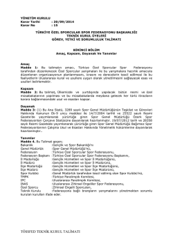 İndirilebilir Dosya - T&uuml;rkiye &Ouml;zel Sporcular Spor Federasyonu