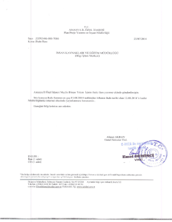 l AMASYA iL &Ouml;ZEL İDARESİ