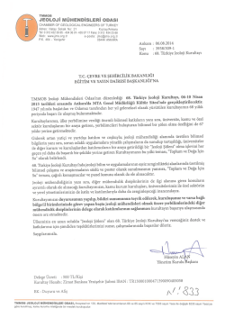 duyurusu - &Ccedil;evre ve Şehircilik Bakanlığı