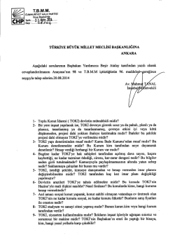 T.B.M .IVL - T&uuml;rkiye B&uuml;y&uuml;k Millet Meclisi