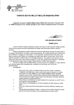 Tarım. _ _. - T&uuml;rkiye B&uuml;y&uuml;k Millet Meclisi