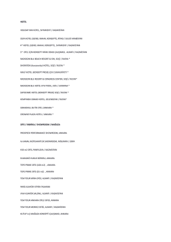 HOTEL HOLIDAY INN HOTEL, SHYMKENT / KAZAKİSTAN OLYA