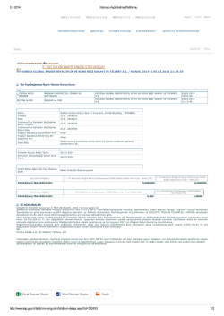 5 3 2014 Kamuyu Aydınlatma Platformu http://www.kap.gov.tr