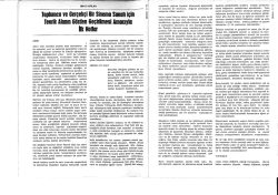 Toplumcu ve Ger&ccedil;ek&ccedil;i Bir Sinema Sanatı İ&ccedil;in Teorik Alanın