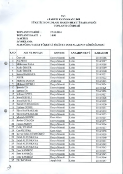 27.10.2014 tarihli g&uuml;ndem