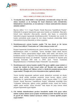 İKTİSADİ GELİŞME MALİ DESTEK PROGRAMI-4 (TRA2-14