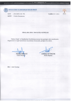 2014-Mf01-104- 792 KONU : Yardım Kampanyası SAYI