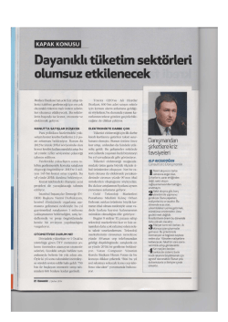 ekonomist dergisi: kriz y&ouml;netimi tavsiyeleri