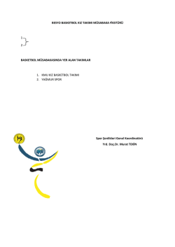 besyo basketbol kız takımı m&uuml;sabaka fikst&uuml;r&uuml; 1 2 basketbol
