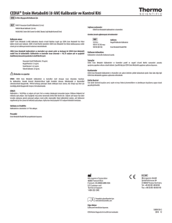 CEDIA&reg; Eroin Metaboliti