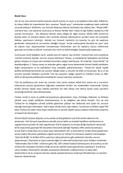 B&uuml;y&uuml;k Oyun Son iki y&uuml;z yılını k&uuml;resel &ouml;l&ccedil;ekli oynanan