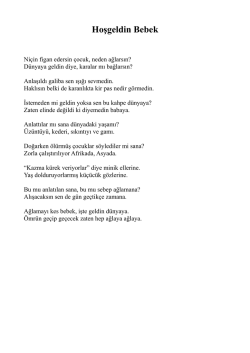 Hoşgeldin Bebek