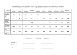 (kimlik paşlaşım sözleşmesi) yapılan muhtarlıklar icmali