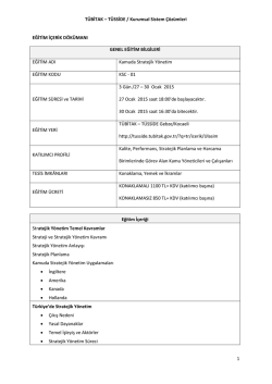 eğitim i&ccedil;erik d&ouml;k&uuml;manı