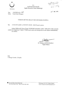 S&uuml;resi Ge&ccedil;tikten Sonra Gelen Cevap