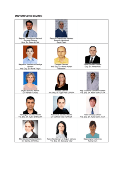 KAN TRANF&Uuml;ZYON KOMİTESİ