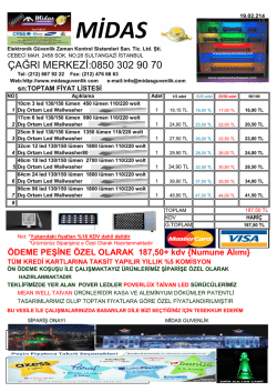 &Ccedil;AĞRI MERKEZİ:0850 302 90 70 - yerli &uuml;retim power led lens