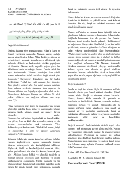 namaz k&ouml;t&uuml;l&uuml;klerden alıkoyar