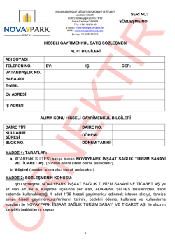 S&ouml;zleşme &Ouml;rneği