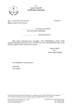 Sendika &Uuml;yelik İşlemleri - Uşak Milli Egitim M&uuml;d&uuml;rl&uuml;ğ&uuml;