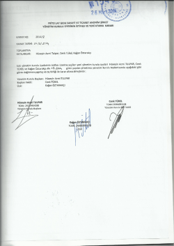 FRiTo LAY GıDA sANAYi ve TİCARET ANONİM şiRKET